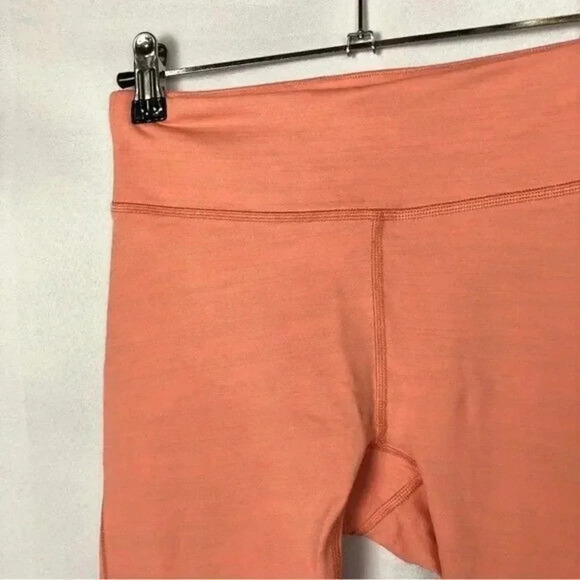 Outdoor Voices Coral Orange Techsweat Athletic Leggings S - Picture 3 of 4